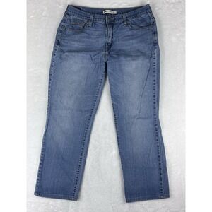 Levi's 505 Womens Jeans Straight‎ Leg Mid Rise Jeans Medium Wash Size 12M